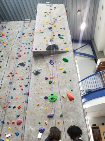 wall climbing